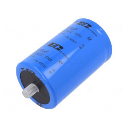Condensator Electrolitic cu Șurub 2,2mF 350VDC Ø65x105mm | Electronic-mag.ro | Componente Electronice