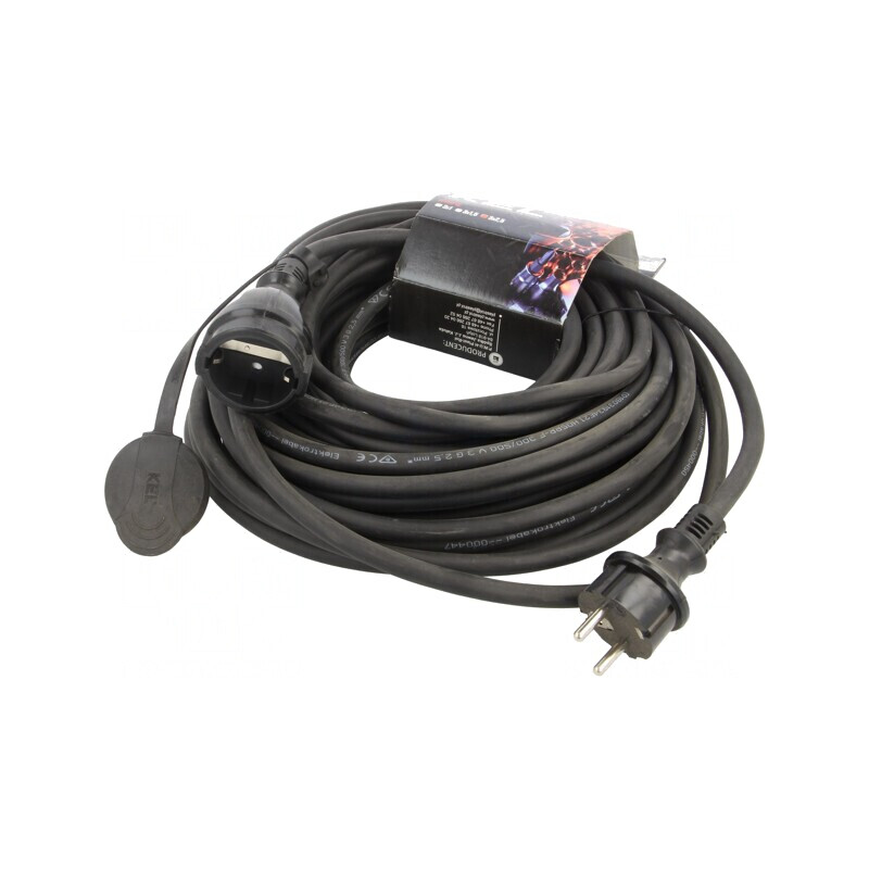 Prelungitor Negru 20m 16A 3x2,5mm2 | Electronic-mag.ro | Componente Electronice Prelungitor Negru 20m 16A 3x2,5mm2 | Electronic-mag.ro | Componente Electronice