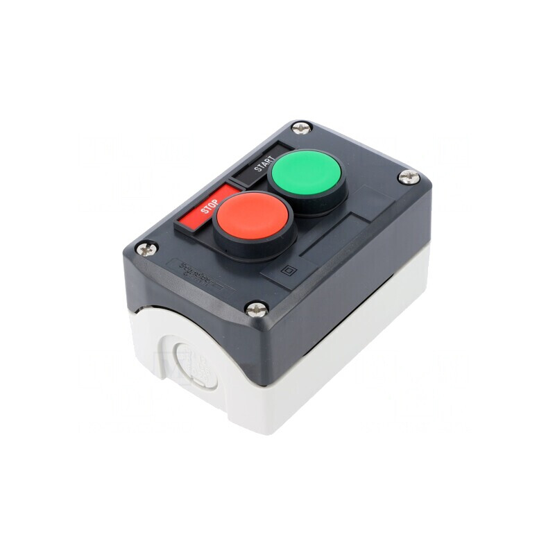 Casetă de Comandă Harmony XB5 cu 2 Butoane IP66 Plastic | Electronic-mag.ro | Componente Electronice