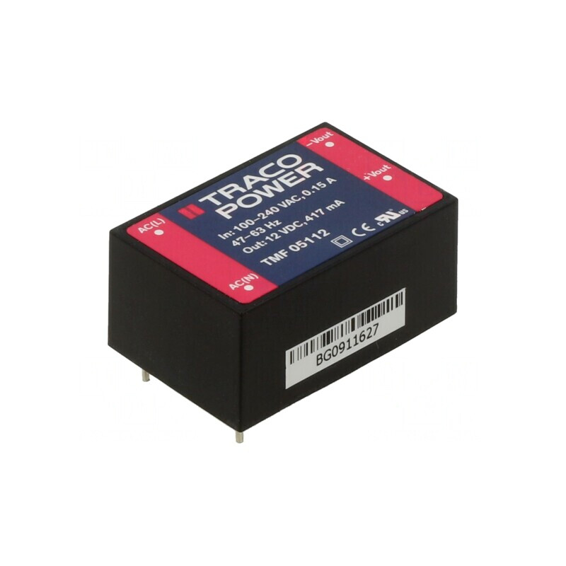 Convertor AC/DC 5W 12VDC TMF 05112 | Electronic-mag.ro | Componente Electronice Convertor AC/DC 5W 12VDC TMF 05112 | Electronic-mag.ro | Componente Electronice