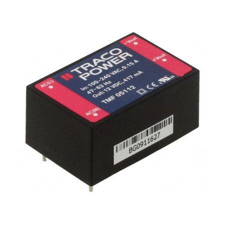 Convertor AC/DC 5W 12VDC TMF 05112 | Electronic-mag.ro | Componente Electronice