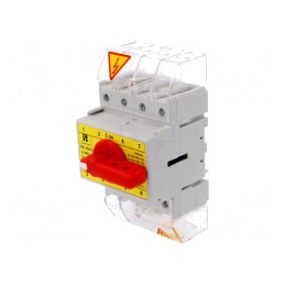 Separator-întrerupător 4P 63A 400V pentru şină DIN | Electronic-mag.ro | Componente Electronice