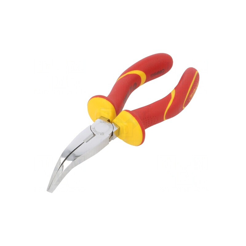 Clești Izolați Curbați Plați 160mm | Electronic-mag.ro | Componente Electronice
