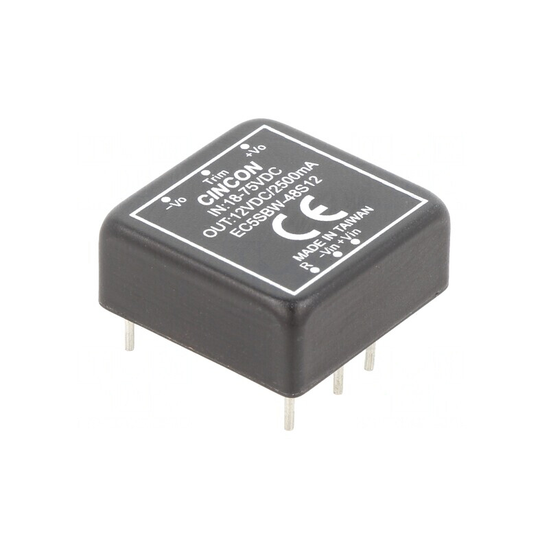 Convertor DC/DC 30W 18-75V la 12V 2500mA | Electronic-mag.ro | Componente Electronice Convertor DC/DC 30W 18-75V la 12V 2500mA | Electronic-mag.ro | Componente Electronice