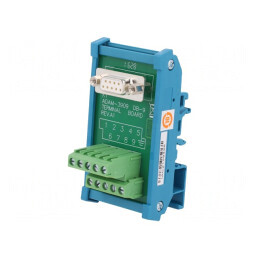 Bloc Terminal DIN D-Sub 9 Pin Mamă PCI-1714U/UL ADAM-3909-AE | Electronic-mag.ro | Componente Electronice