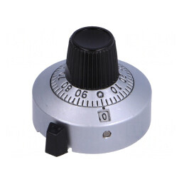 Buton de precizie | cu disc selector cu numărare | Ø25,4x21,05mm | 11A11B10