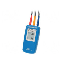 Tester Succesiune Faze LCD 40-600VAC 15-400Hz IP40 | Electronic-mag.ro | Componente Electronice