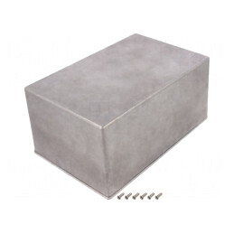 Carcasă Universală Aluminiu Natural 146x222x106mm | Electronic-mag.ro | Componente Electronice