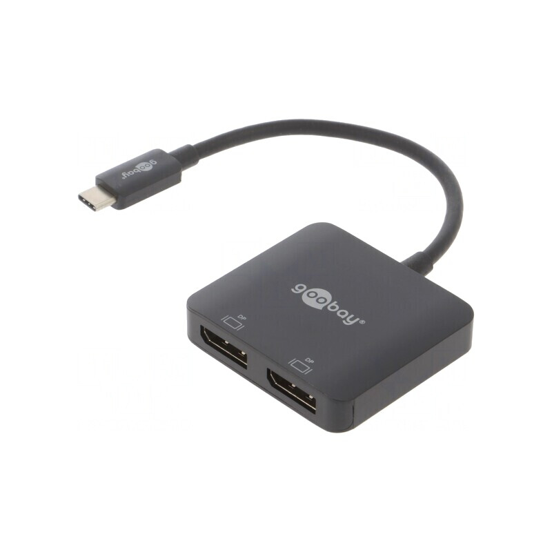 Adaptor DisplayPort 1.4 HDCP 2.2 0.12m Negru | Electronic-mag.ro | Componente Electronice