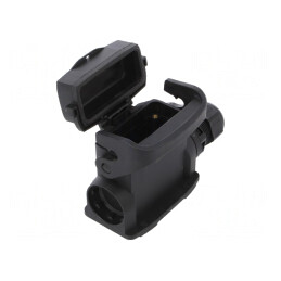 Carcasă pentru Conectori HDC Han-Eco® A 10A Drept | Electronic-mag.ro | Componente Electronice