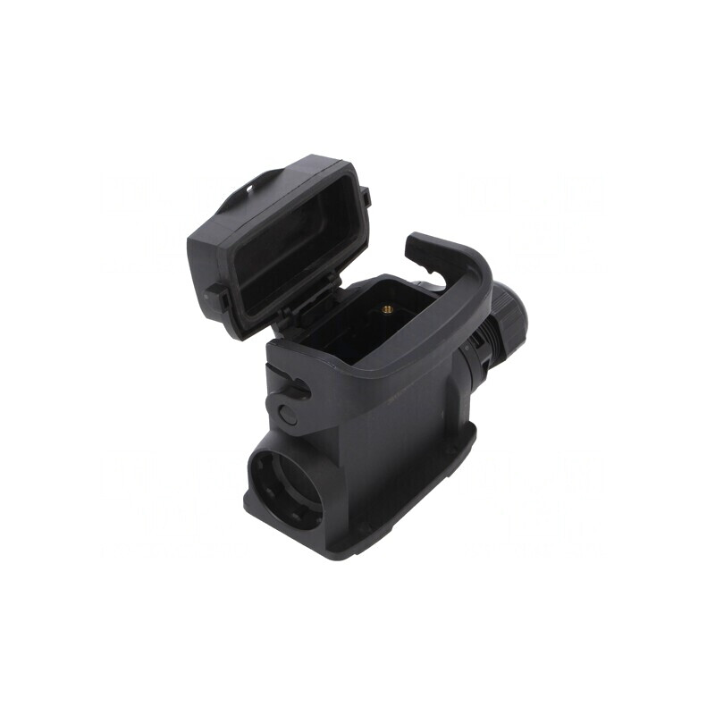 Carcasă pentru Conectori HDC Han-Eco® A 10A Drept | Electronic-mag.ro | Componente Electronice