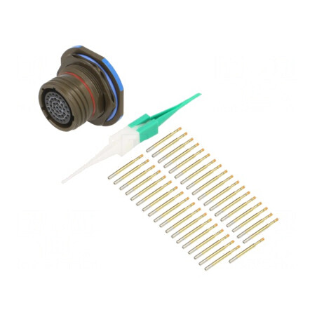 Conector Militar Dimensiune 15 MIL-DTL-38999 Series III Mamă | Electronic-mag.ro | Componente Electronice