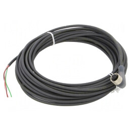 Cablu de conectare UNF 1/2-20 PIN 3 în unghi 10m 250VAC | Electronic-mag.ro | Componente Electronice
