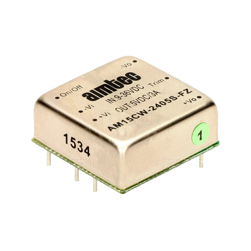 Convertor DC/DC 15W 9-36V la 5V 3A | Electronic-mag.ro | Componente Electronice Convertor DC/DC 15W 9-36V la 5V 3A | Electronic-mag.ro | Componente Electronice