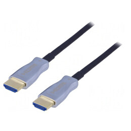Cablu HDMI 2.0 Optic 20m Negru | Electronic-mag.ro | Componente Electronice