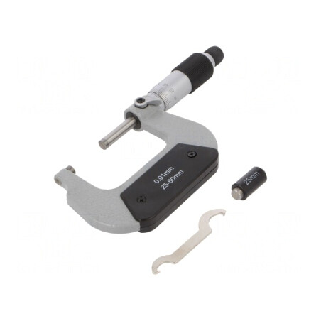 Micrometru Interval 25-50mm | Electronic-mag.ro | Componente Electronice