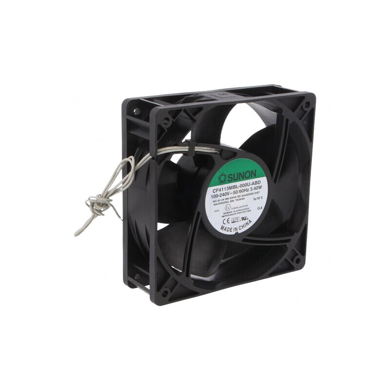 Ventilator EC Axial 120x120mm 230VAC | Electronic-mag.ro | Componente Electronice