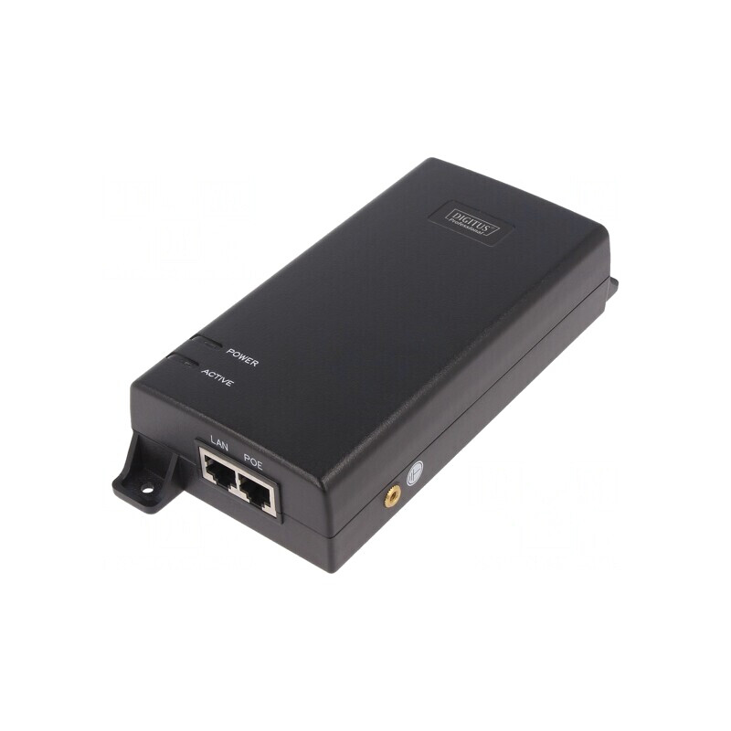 Alimentator PoE Activ 60W 100m 10/100/1000Mbps | Electronic-mag.ro | Componente Electronice