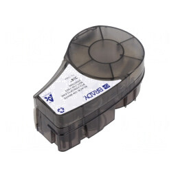 Bandă albă 19,1mm 6,4m cu caractere negre | Electronic-mag.ro | Componente Electronice