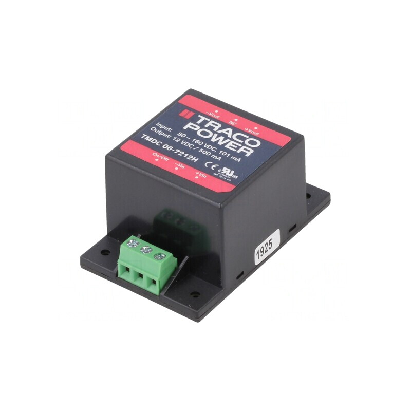 Convertor DC/DC 6W 80-160V la 12V 500mA | Electronic-mag.ro | Componente Electronice Convertor DC/DC 6W 80-160V la 12V 500mA | Electronic-mag.ro | Componente Electronice