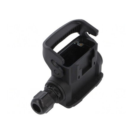 Carcasă pentru Conectori HDC Han-Eco A 10A Drept | Electronic-mag.ro | Componente Electronice