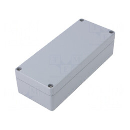 Carcasă Universală Aluminiu Klippon K3 RAL7001 70x165x45mm | Electronic-mag.ro | Componente Electronice
