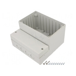 Carcasă montare pe perete 166x160x108mm CARDMASTER | Electronic-mag.ro | Componente Electronice