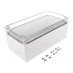 Carcasă universală gri EURONORD IK07 124x244x102mm | Electronic-mag.ro | Componente Electronice