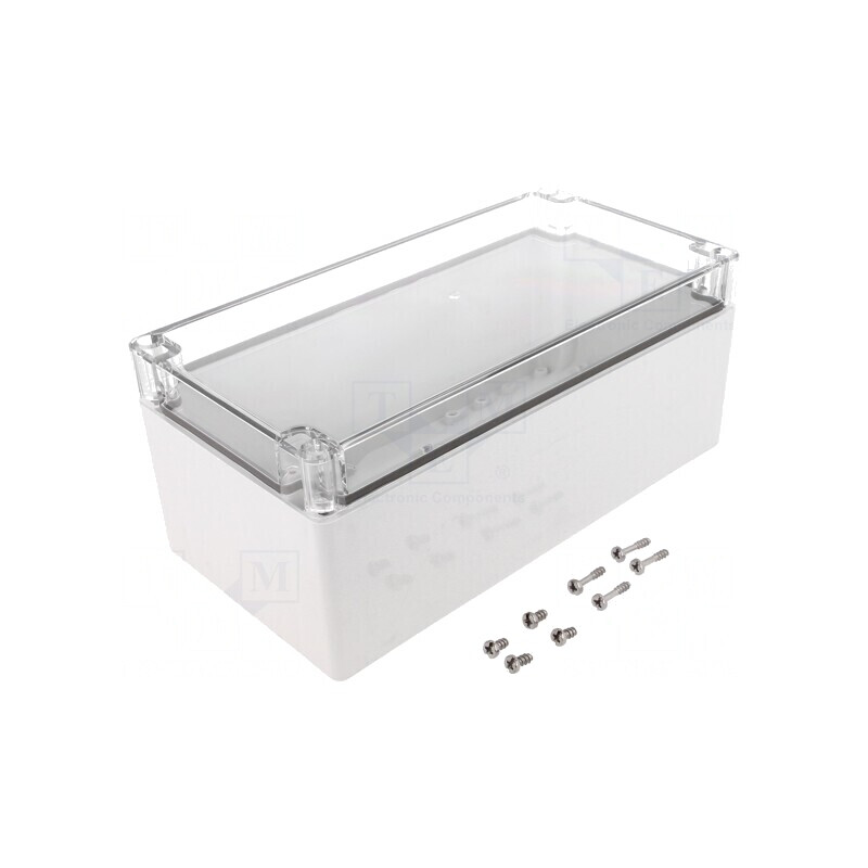 Carcasă universală gri EURONORD IK07 124x244x102mm | Electronic-mag.ro | Componente Electronice