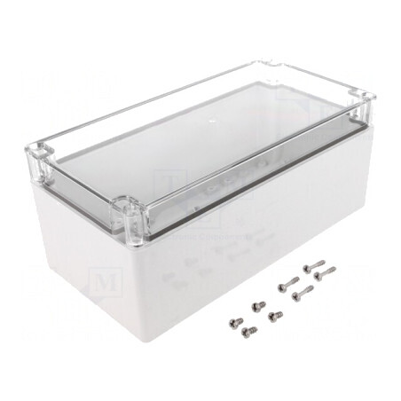 Carcasă universală gri EURONORD IK07 124x244x102mm | Electronic-mag.ro | Componente Electronice