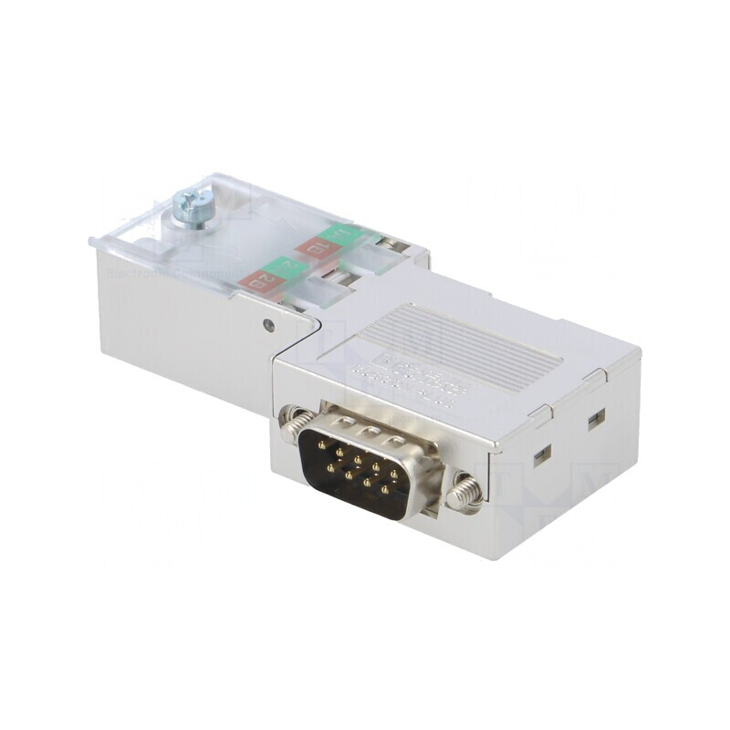Conector D-Sub 9-Pin 90° Terminal Șurub Pe Cablu | Electronic-mag.ro | Componente Electronice