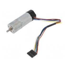 Motor DC cu Codificator și Transmisie 12V 99:1 | Electronic-mag.ro | Componente Electronice