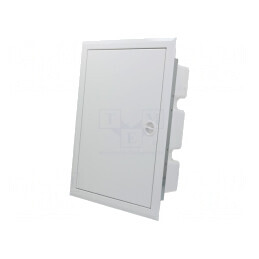 Carcasă modulară pentru perete IP40 albă oțel ERP12-2 | Electronic-mag.ro | Componente Electronice
