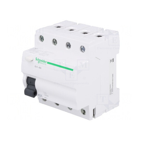 Întrerupător Diferenţial 40A 300mA 4 Poli 400VAC | Electronic-mag.ro | Componente Electronice