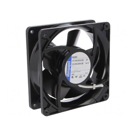 Ventilator AC Axial 115V 119x119x38mm 180m3/h 51dBA 50Hz | Electronic-mag.ro | Componente Electronice