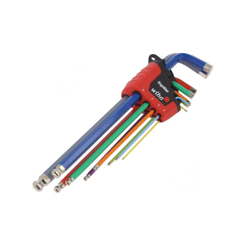 Set Chei Imbus Sferice 9 Bucăți | Electronic-mag.ro | Componente Electronice