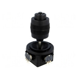 Joystick | 0÷10kΩ±5%,triaxial,funcţia FIRE-întrerupător NO | OM400A-M4