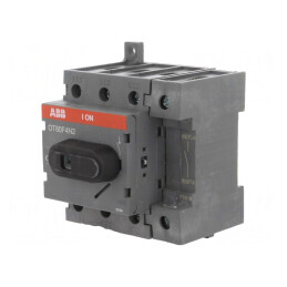 Separator-întrerupător 4 Poli pentru șină DIN 80A OT | Electronic-mag.ro | Componente Electronice