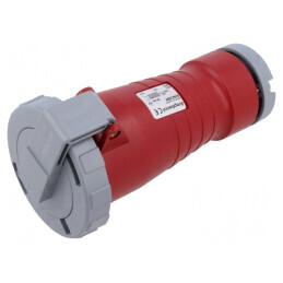 Conector Alimentare AC Trifazat Mufă Mamă Drept Pe Cablu | Electronic-mag.ro | Componente Electronice