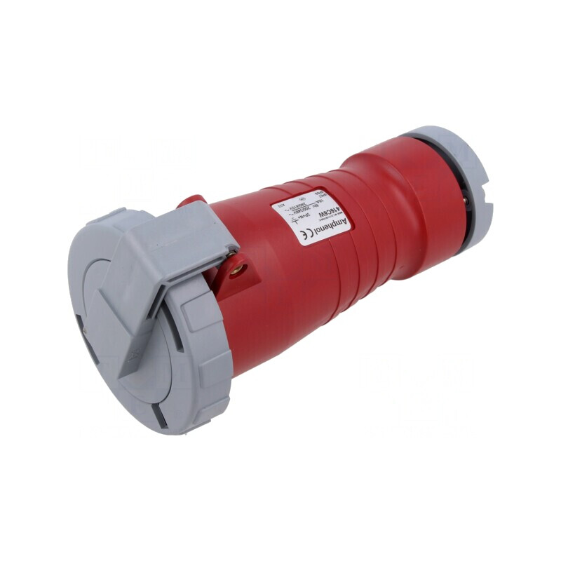 Conector Alimentare AC Trifazat Mufă Mamă Drept Pe Cablu | Electronic-mag.ro | Componente Electronice