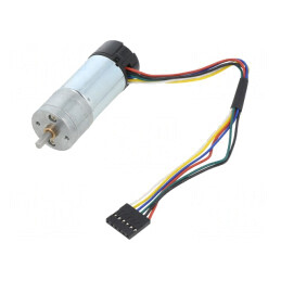 Motor DC cu codificator și transmisie 6V 20.4:1 25DX65L | Electronic-mag.ro | Componente Electronice