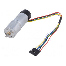 Motor DC cu Encodare și Transmisie 12V 1.1A 378:1 | Electronic-mag.ro | Componente Electronice