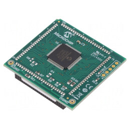 Microchip | soclu pini | Comp: DSPIC33CH128MP508 | placă prototip | MA330039