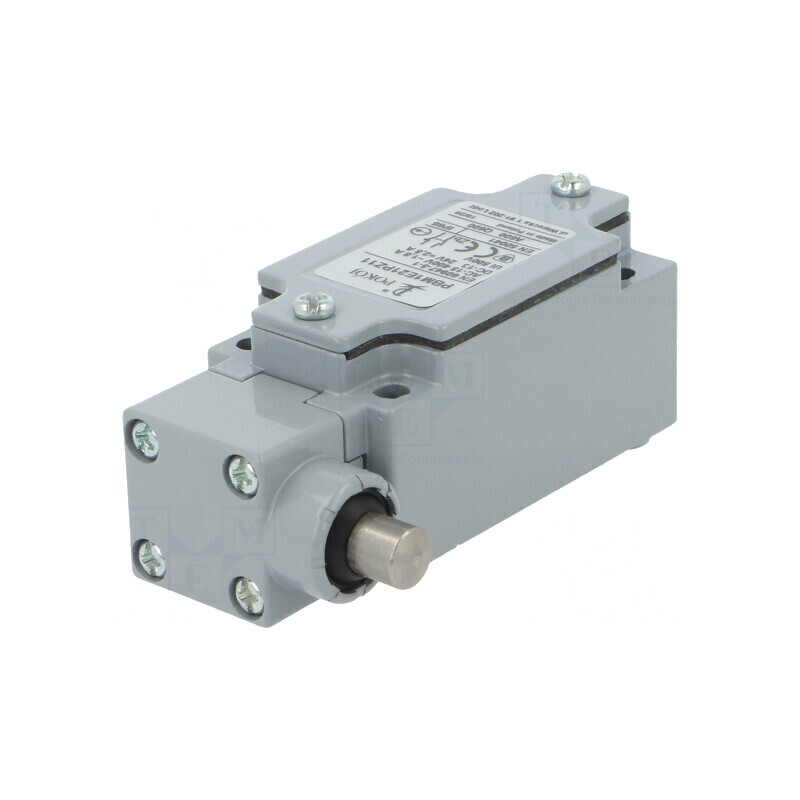 Limitator cursă bolţ Ø10mm NO/NC 10A 240VAC/250VDC PBM1E21PZ11 | Electronic-mag.ro | Componente Electronice