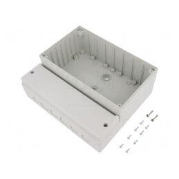 Carcasă pentru montare pe perete 213x185x90mm CARDMASTER | Electronic-mag.ro | Componente Electronice