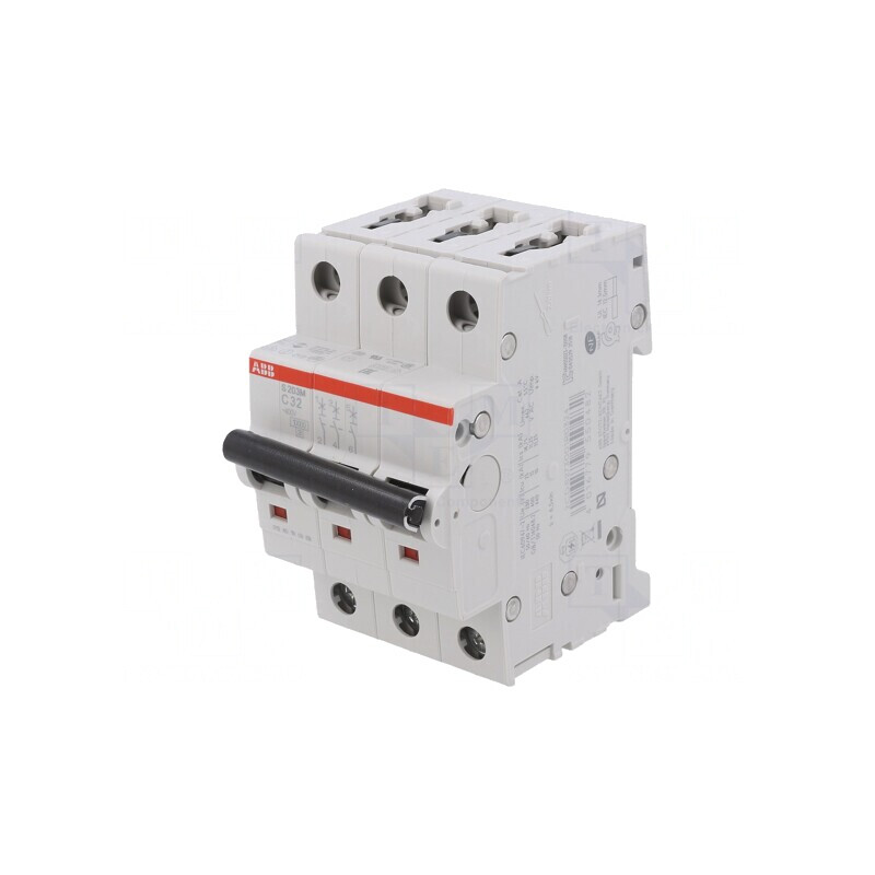 Întrerupător de Supracurent 400VAC 32A 3 Poli C | Electronic-mag.ro | Componente Electronice