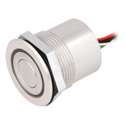 Comutator Anti-Vandalism 2 Poz SPST-NO 0.05A 24VDC IP65 | Electronic-mag.ro | Componente Electronice