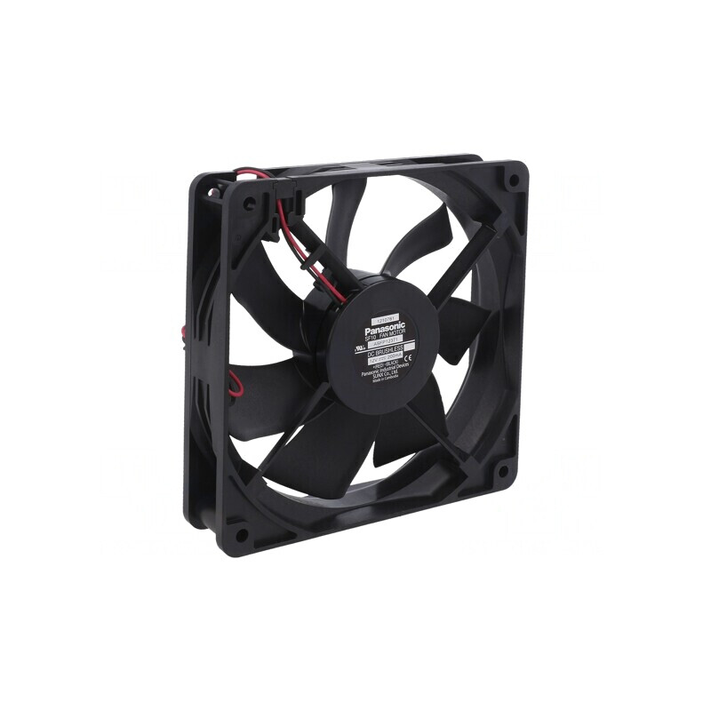 Ventilator axial 12V 120x120mm 114m3/h 30dBA cu bilă | Electronic-mag.ro | Componente Electronice