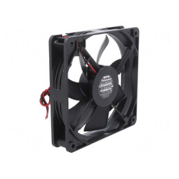 Ventilator axial 24V 120x120mm 114m3/h 30dBA cu bilă | Electronic-mag.ro | Componente Electronice