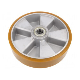 Roată de Transport Poliuretan 250mm 1000kg | Electronic-mag.ro | Componente Electronice